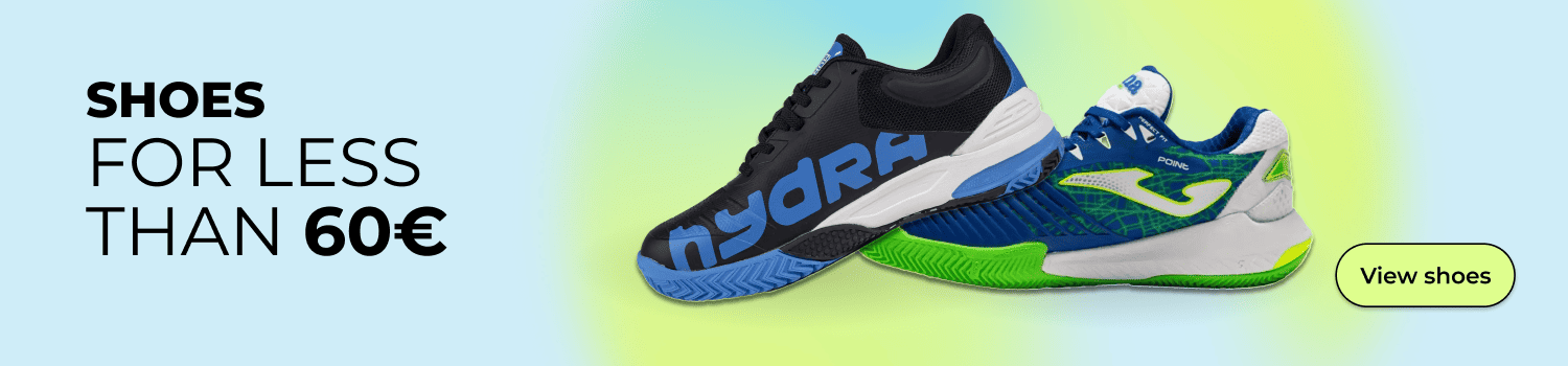 PADEL SHOES FOR LESS THAN 60€